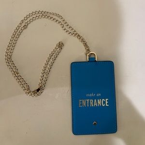 Kate Spade lanyard